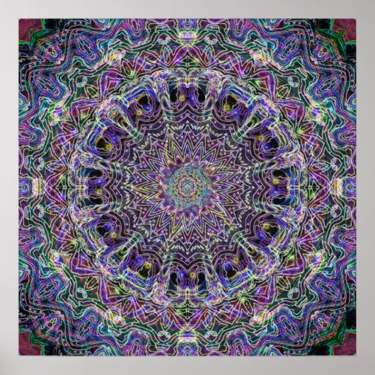 Mandala Dream Catcher Poster (Vorne)
