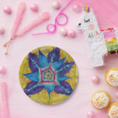 Mandala Dream Handgemälde Pappteller (Party)