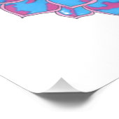 Mandala-Druck Poster (Ecke)