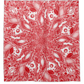 Mandala Duschvorhang (Vorderseite)