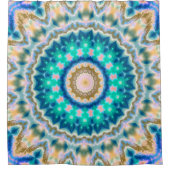 Mandala Duschvorhang (Vorderseite)