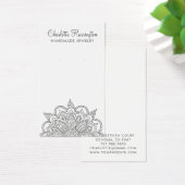 Mandala Earring Juwelier Display Card (Schreibtisch)