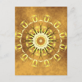 Mandala earth Nr. 2, erstellt von Tutti Postkarte