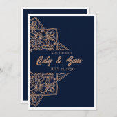 Mandala-Einladung Einladung (Vorne/Hinten)