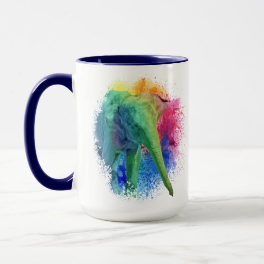 Mandala Elefantennase Tasse (Links)