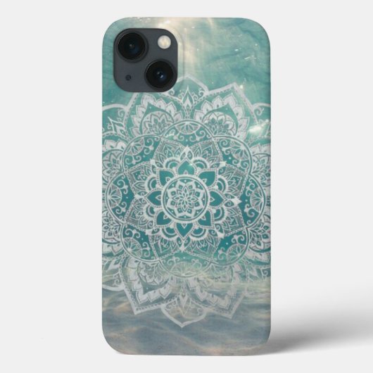 Mandala en el cielo iphone case (Rückseite)