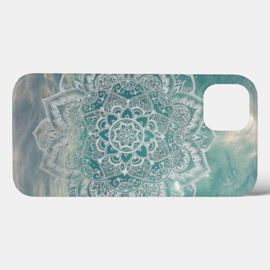 Mandala en el cielo iphone case (Rückseite (Horizontal))