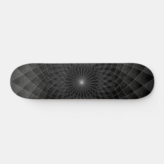 Mandala Energy in Motion - Spiritueller Fluss Skateboard (Horizontal)