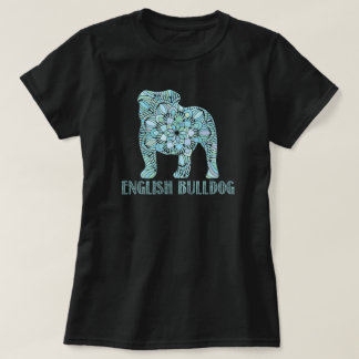 Mandala English Bulldog T - Shirt