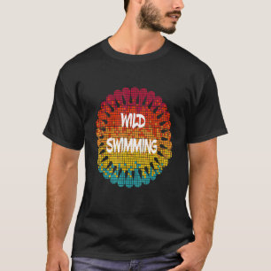 Mandala entwirft offenes Meer schwimmen wild T-Shirt