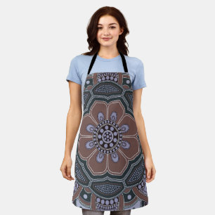 Mandala-Erstellung, alle Punkte für eine 6 Schürze