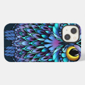 Mandala-Eule-iPhone-Hülle iPhone Hülle (Rückseite (Horizontal))