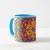 Mandala Exotica Tasse (Vorderseite Links)