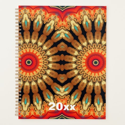 Mandala-Explosion Planer (Vorderseite)