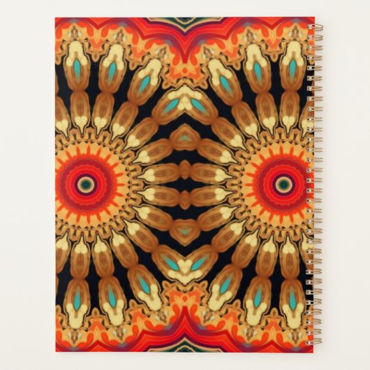 Mandala-Explosion Planer (Rückseite)
