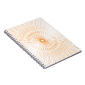 Mandala, Fahrradrad Wires 7 Notizblock (Rechte Seite)