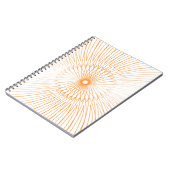 Mandala, Fahrradrad Wires 7 Notizblock (Linke Seite)