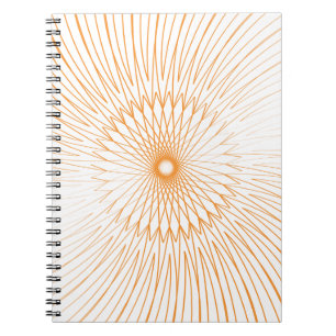 Mandala, Fahrradrad Wires 7 Notizblock