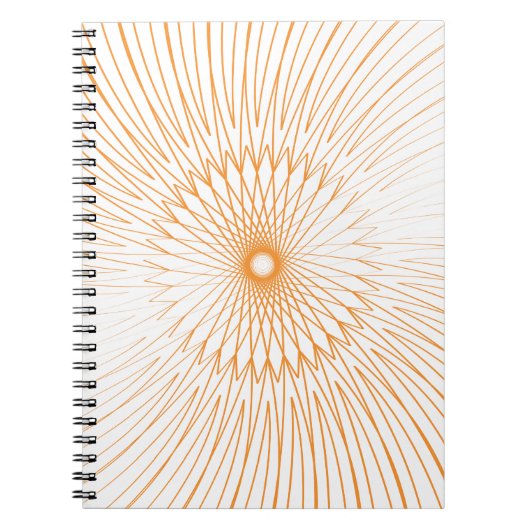 Mandala, Fahrradrad Wires 7 Notizblock (Vorderseite)