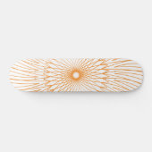 Mandala, Fahrradrad Wires 7 Skateboard (Horizontal)