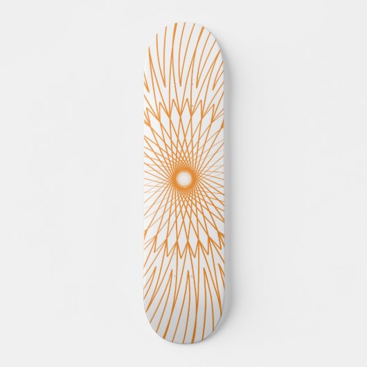 Mandala, Fahrradrad Wires 7 Skateboard (Vorne)