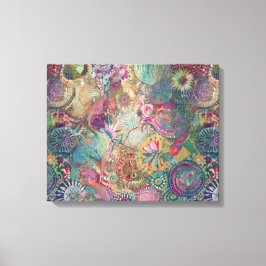 Mandala Fantasy Wall Art Leinwanddruck