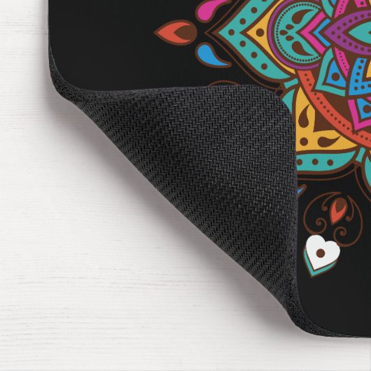 Mandala-Farbe Mousepad (Ecke)