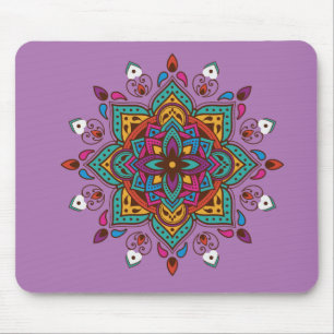 Mandala-Farbe Mousepad