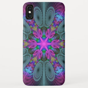 Mandala Farbige Spirituelle Fractal Kunst Mit Rosa Case-Mate iPhone Hülle