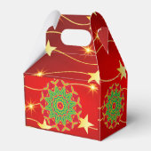 Mandala Favor Box Geschenkschachtel (Rückseite)