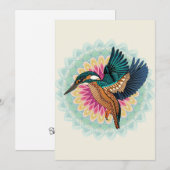 Mandala Feiertagskarte (Vorne/Hinten)