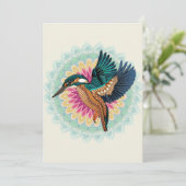 Mandala Feiertagskarte (Stehend Vorderseite)