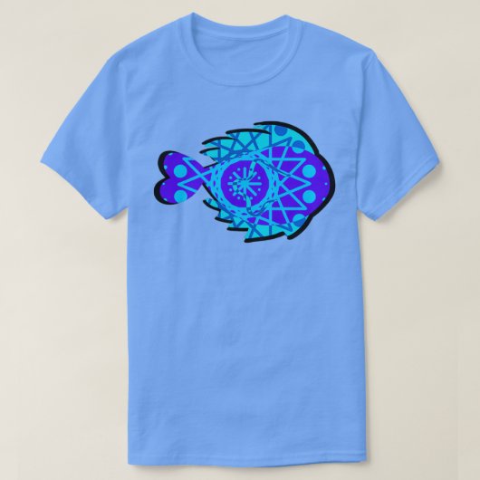 Mandala fish Classic TShirt (Design vorne)