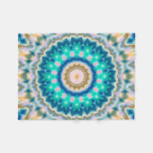 Mandala Fleecedecke (Vorderseite (Horizontal))