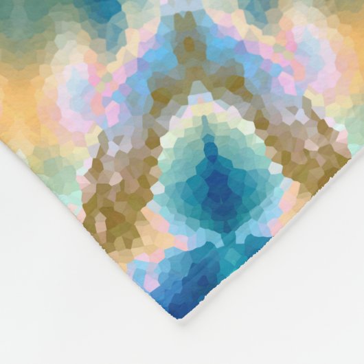 Mandala Fleecedecke (Ecke)