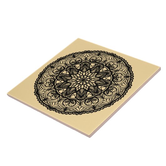 Mandala Fliese (Seite)