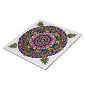 Mandala Fliese (Seite)