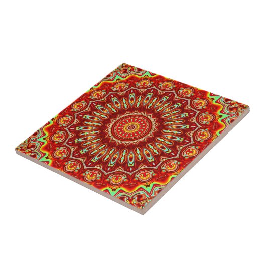 Mandala Fliese (Seite)