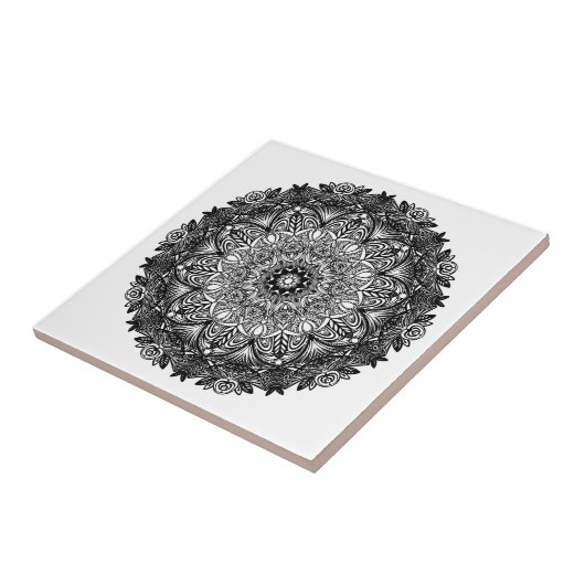 Mandala Fliese (Seite)