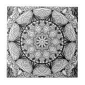 Mandala Fliese (Vorderseite)