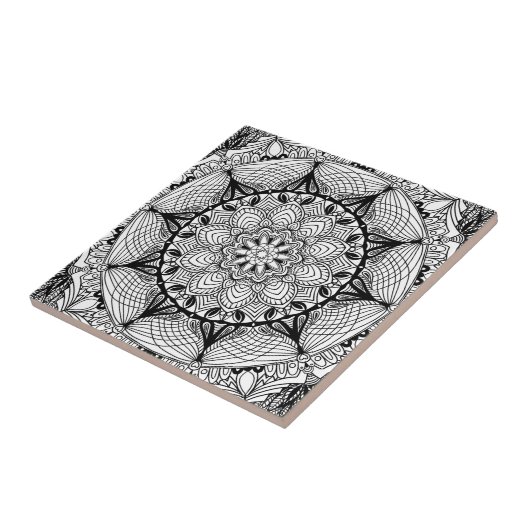 Mandala Fliese (Seite)