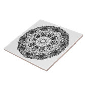 Mandala Fliese (Seite)