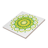 Mandala-Fliesen farbig Fliese (Seite)