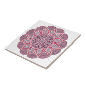 Mandala-Fliesen farbig Fliese (Seite)