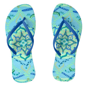 Mandala Flip Flops Badesandalen
