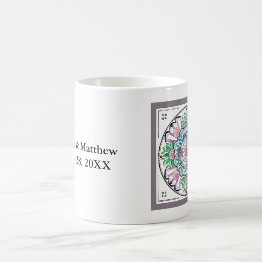 Mandala Floribunda Tasse (Mittel)