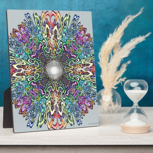 Mandala Fotoplatte (Seite)