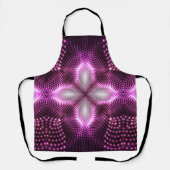 Mandala Fraktal Art Psychedelic Retro Trippy Schürze (Vorderseite)