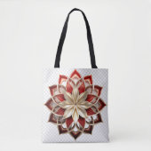 Mandala Fraktal Design Bag Tasche (Vorderseite)