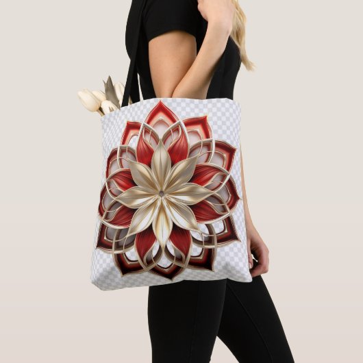 Mandala Fraktal Design Bag Tasche (Von Nahem)